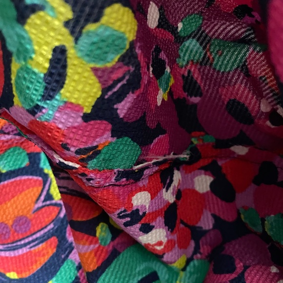 LILLY PULITZER Floral Ruffle back Tank - Picture 7 of 7